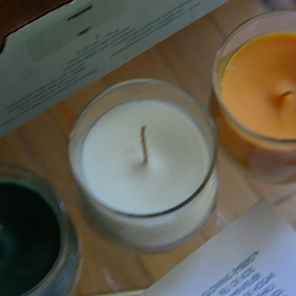 Partylite Bestburn 3 Mini Barrel Jar Candles Trio - Picture 6 of 9